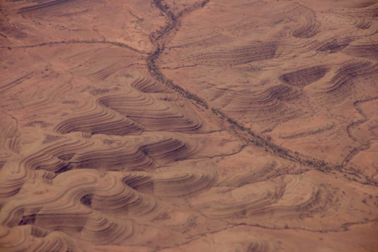 The view of the desert pilgrims saw as they headed home. 