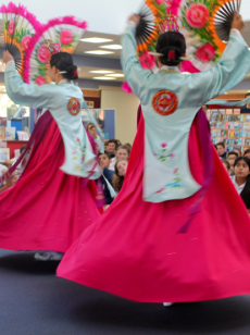Korean dancers