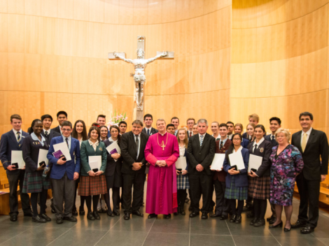 Congratulations to recipients of the Bishop of Parramatta Awards for Student Excellence 2014