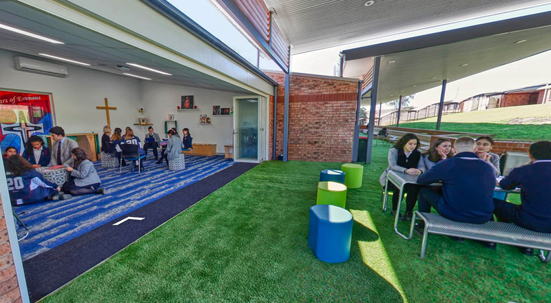 Chapel facilities at Emmaus Catholic College Kemps Creek