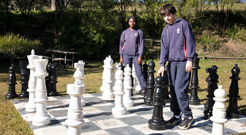 Emmaus Catholic College Kemps Creek outdoor chess