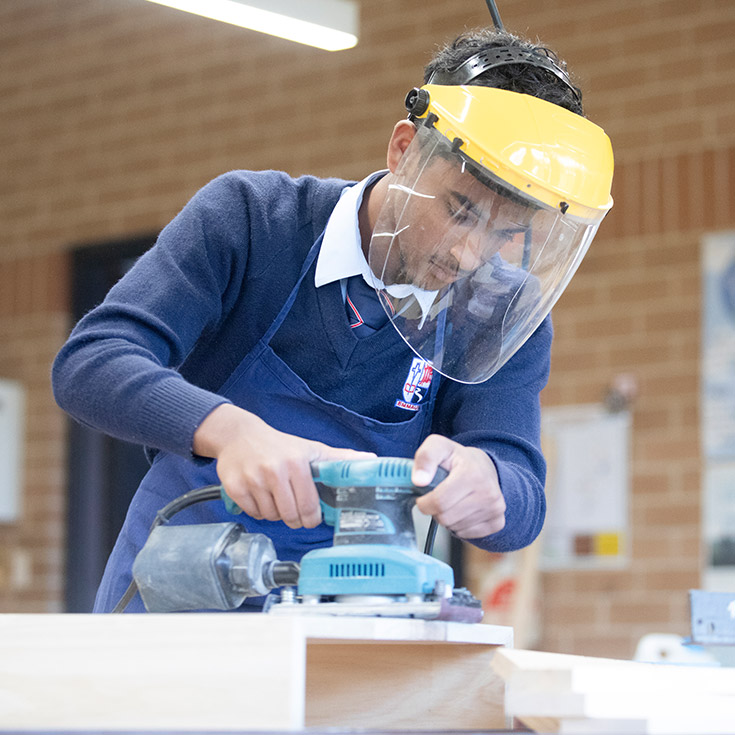 Woodworking at Emmaus Catholic College Kemps Creek